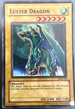 Luster Dragon LOD-050 Legacy of Darkness Unlimited Edition Super Rare YuGiOh TCG - Image 1
