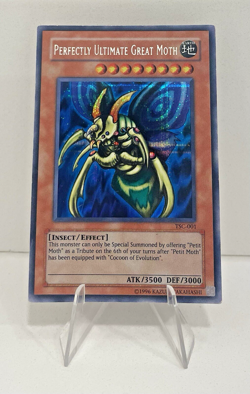 Yu-Gi-Oh! Perfectly Ultimate Great Moth TSC-001 Secret Rare - Image 1