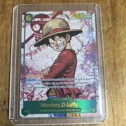 Monkey D. Luffy OP13-118 SEC Alt Art - One Piece Carrying On His Will English - Image 1
