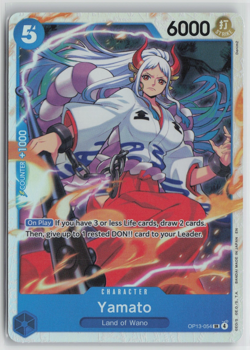 One Piece TCG Yamato SR OP13-054 Carrying On His Will English - Image 1