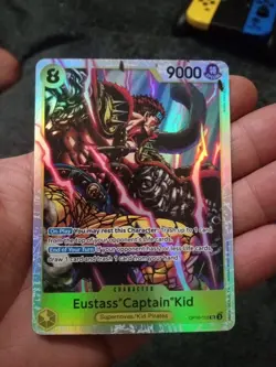 Eustass"Captain"Kid (112) OP10-112 Royal Blood Foil SR NM - Image 1
