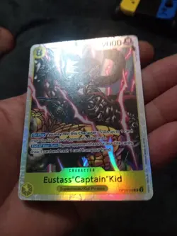 Eustass"Captain"Kid (112) OP10-112 Royal Blood Foil SR NM - Image 2