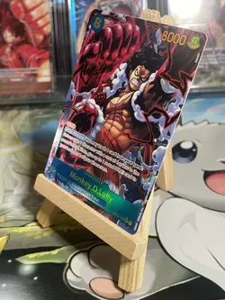 Monkey D. Luffy (Alt Art) OP11-118 SEC A Fist of Divine Speed ONE PIECE English - Image 2