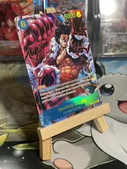 Monkey D. Luffy (Alt Art) OP11-118 SEC A Fist of Divine Speed ONE PIECE English - Image 3
