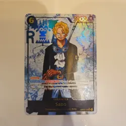One Piece TCG Sabo SEC Alternate Alt Art (Parallel) OP13-120 - NM - English - Image 1
