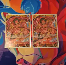 OP09 OP09-118 Gol.D.Roger SEC One Piece TCG English Card X2 - Image 1
