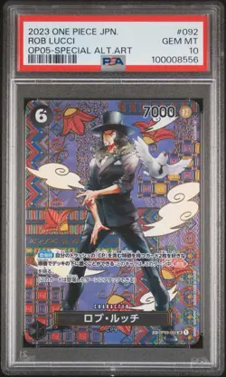 Rob Lucci (092) (SP) OP03-092 Awakening of the New Era Foil - Image 1