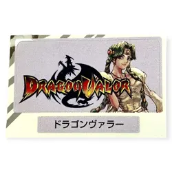 Sony PlayStation 1 Ps1 Dragon Valor Rare Namco Official Memory Card Sticker - Image 1