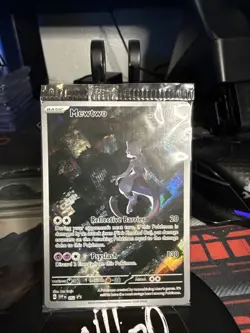 Pokemon 151 Mewtwo 052 Scarlet & Violet UPC Black Star Promo Card Holo Sealed - Image 1