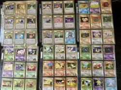 Vintage Japanese Pokemon Cards Lot - Base Set Era - “No Rarity” Cards Included - Image 1