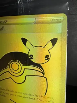 Poke Ball SWSH146 Celebrations Pokemon Card TCG Gold Promo Exclusive SEALED - Nm - Image 5