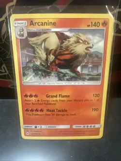 Arcanine 22/149 LP Holo - Sun & Moon Base Set - Pokemon Card - Image 1
