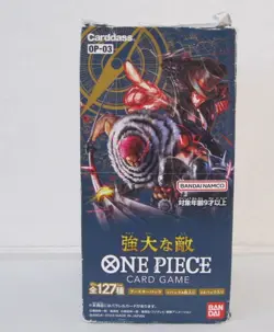 Bandai One Piece Card Game OP-03 Mighty Enemies Japanese Booster Box 24 Packs - Image 1