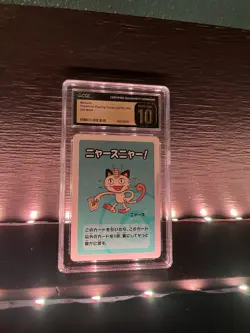 Meowth 2019 Pokemon Playing Cards JPN Old Maid CGC 10 Pristine - Image 2