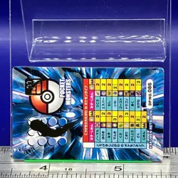 Barboach Pokemon Menko Card Menco Game TCG Nintendo Vintage Japanese #615 - Image 4