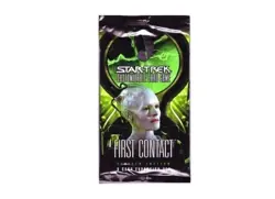 Star trek CCG - First contact sealed booster pack (9 cards) - Image 1