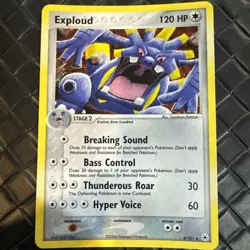 Exploud 6/101 Hidden Legends Holo Rare Pokemon Card - NM - Image 1