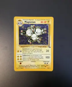 Pokemon TCG Magneton 11/62 Fossil Holo Card - Image 2