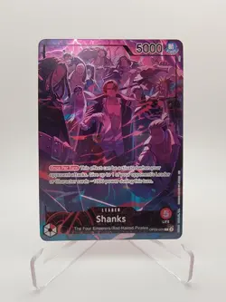 OP09-001 Shanks (2nd Anniversary Set) ONE PIECE Card TCG English - Image 1