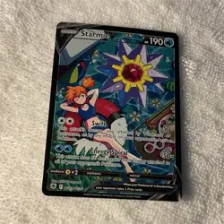 Pokemon Starmie V Ultra Rare 190 HP Astral Radiance TG13/TG30 Holo Card - Image 1