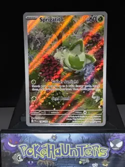 Pokemon Card Sprigatito 196/193 Illustration Rare Paldea Evolved NM - Image 1