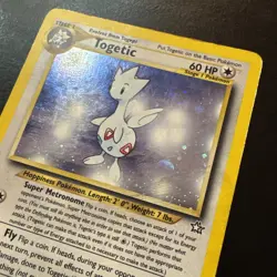 Pokemon TCG Neo Genesis Togetic #16/111 Unlimited Holo Rare Card - Image 2