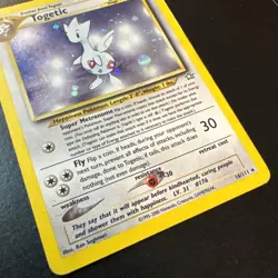 Pokemon TCG Neo Genesis Togetic #16/111 Unlimited Holo Rare Card - Image 3
