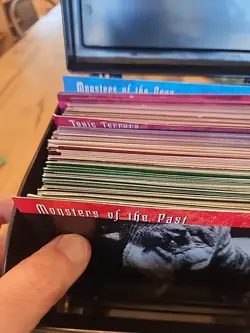 Weird N Wild Creatures cards Approx 900, 2 Boxes, 6 Trading Card Decks 300 (Est) - Image 3