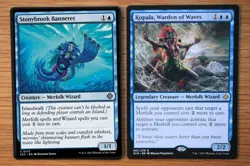 Set of 10 Blue Merfolk Creatures *NM* Magic Gathering MTG Commander EDH Group - Image 3