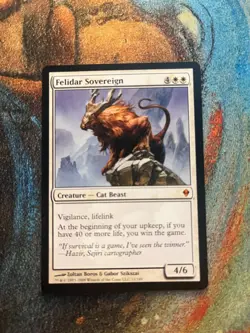 Felidar Sovereign, Zendikar, MTG Singles - Image 1