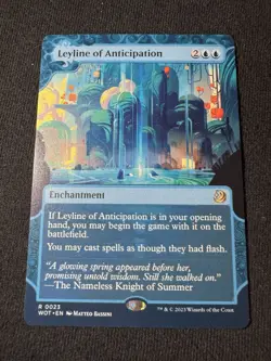 Leyline Of Anticipation Enchanting Tales # 23 MTG Wilds of Eldraine NM - Image 1