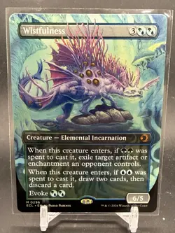 MTG Wistfulness Lorwyn Eclipsed Borderless NONFOIL M0296 - Image 1