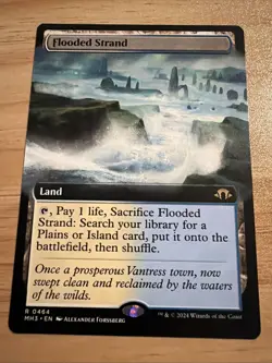 Flooded Strand (Extended Art) Modern Horizons 3 Regular - Image 1