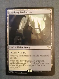 Shadowy Backstreet Murders at Karlov Manor Regular NM R 0268 - Image 1