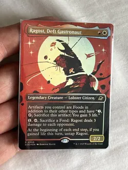 Ragost, Deft Gastronaut (Borderless) (Foil) - Edge Of Eternities (EOE) - Image 1