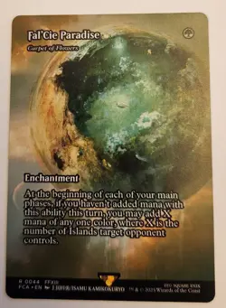 Fal'Cie Paradise - Carpet of Flowers (Showcase) FCA #44 Rare Regular NM+ - Image 1