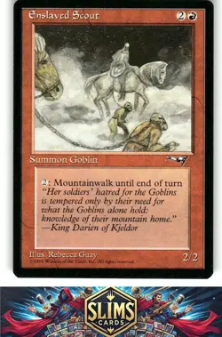 Magic the Gathering MTG Alliances Enslaved Scout (Horses) #105 Buy 2 Get 1 - Image 1