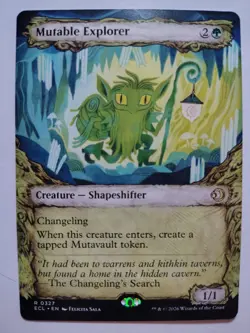 MTG Lorwyn Eclipsed SHOWCASE R Mutable Explorer #0327 - Image 1