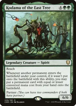 MTG - Kodama of the East Tree - Commander Legends - X1 - (NM) - - Image 1
