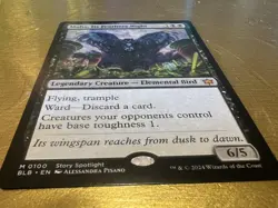 MTG Maha, Its Feathers Night (Regular) - Bloomburrow (NM) - Image 3