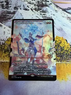 Collective Inferno - Foil - Showcase Lorwyn Eclipsed MTG - Image 1