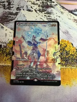 Collective Inferno - Foil - Showcase Lorwyn Eclipsed MTG - Image 2
