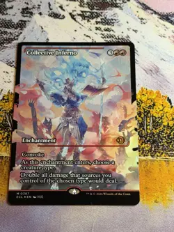 Collective Inferno - Foil - Showcase Lorwyn Eclipsed MTG - Image 4