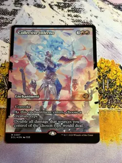 Collective Inferno - Foil - Showcase Lorwyn Eclipsed MTG - Image 5