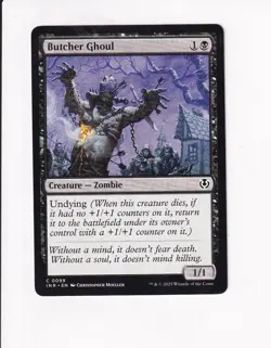 MAGIC THE GATHERING MTG INNISTRAD REMASTERED BUTCHER GHOUL (#1) - Image 1