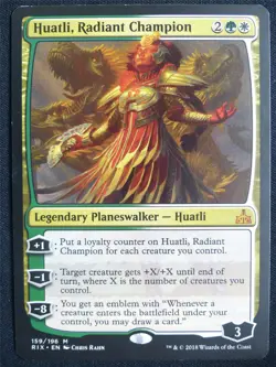 Huatli Radiant Champion - RIX - Mtg Card #5P6 - Image 1