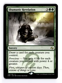 Shamanic Revelation 138 Fate Reforged R MTG LP - Image 1