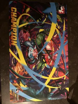 Mega Venusaur ex League Cup Champion PlayMat Pokemon TCG Official NEW play mat - Image 1