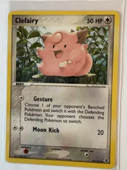 Clefable & Clefairy Pokemon Vintage Card Lot (5) Japanese, Neo Genesis, Jungle - Image 2