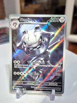 Pokemon Mega Evolution Steelix 150/132 Holo Illustration Rare NM+ - Image 1